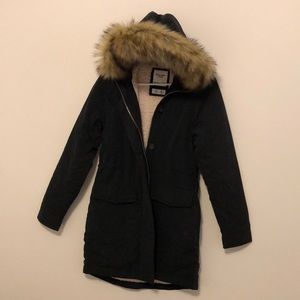 Abercrombie and Fitch Fur-lined Parka
